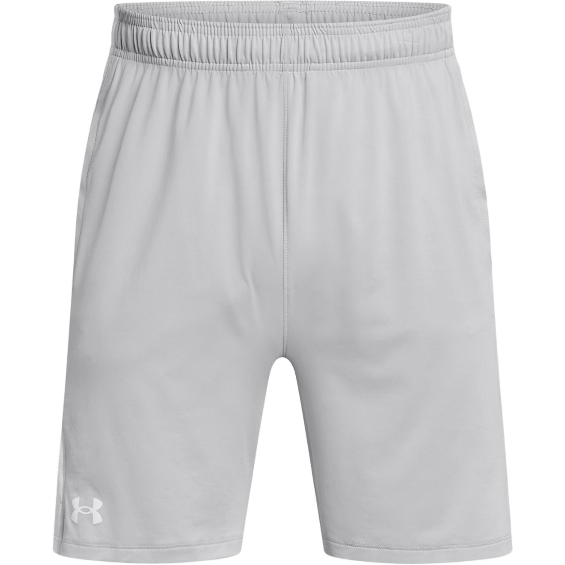 

Under Armour Solid Color Mid-Rise Straight Leg Casual Shorts Men shorts Gray 1383346-465 L