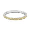 Lemon Quartz Eternity Band Ring - 925 Sterling Silver