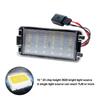 For Seat Altea Ibiza 6L Arosa Cordoba MK1 MK2 Leon 1M Toledo III 04-09 LED License Plate Lights Error Free Replace Bulb