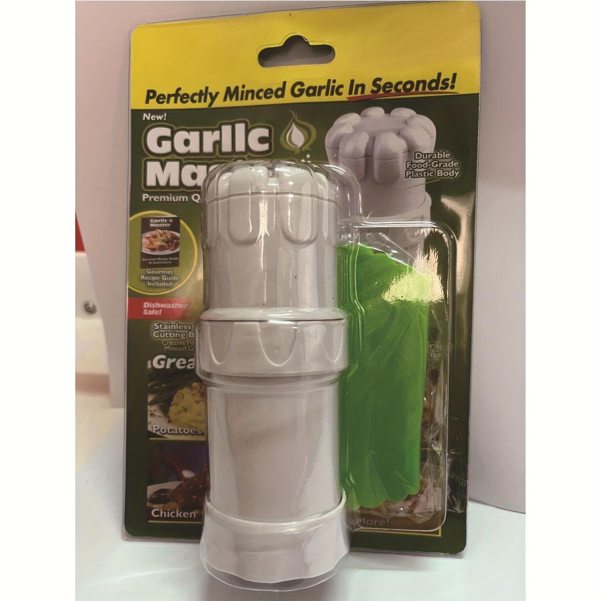 

[Мастер чеснока] 1 шт. Многофункциональный мастер чеснока | Легкое измельчение, нарезка, раздавливание, натирание и очистка - Легко чистить, экономит место 1pc