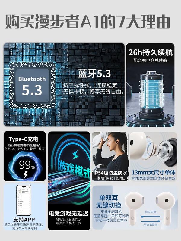 

Edifier A1 True Wireless Bluetooth Earbuds