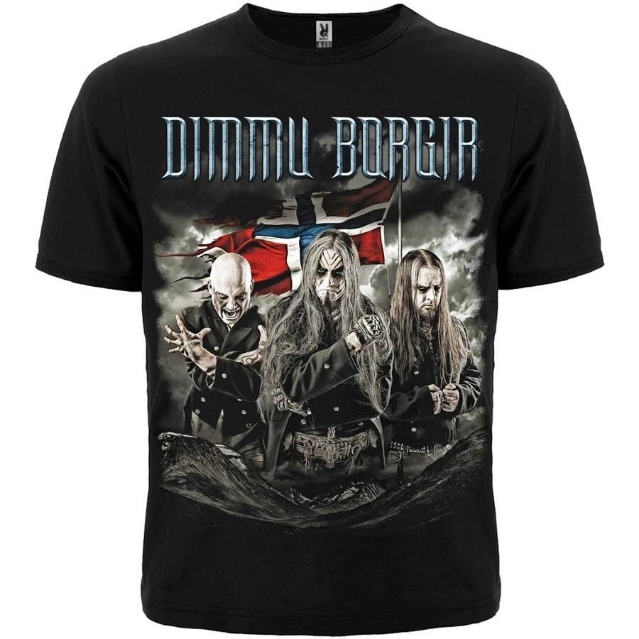 Dimmu Borgir faces Black T-Shirt mayhem dark throne 2XL