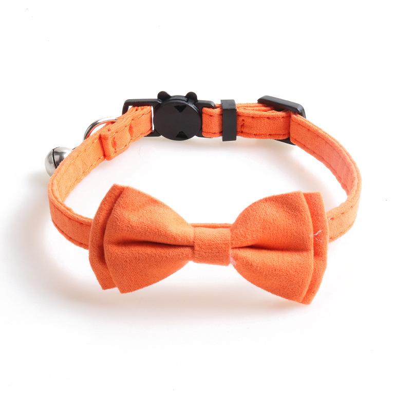 New Pet Dog Collar Solid Color Macaron Suede with Bow for Cats and Dogs  Dog Accessories for Small Dogs Dog Harness Dogs Leash