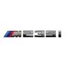 For BMW M 5.5cm Sticker M135I M240D M340I M550D M440D M135D M760LI M140D Modified Digital Displacement Standard ABS Rear Logo rvbf26