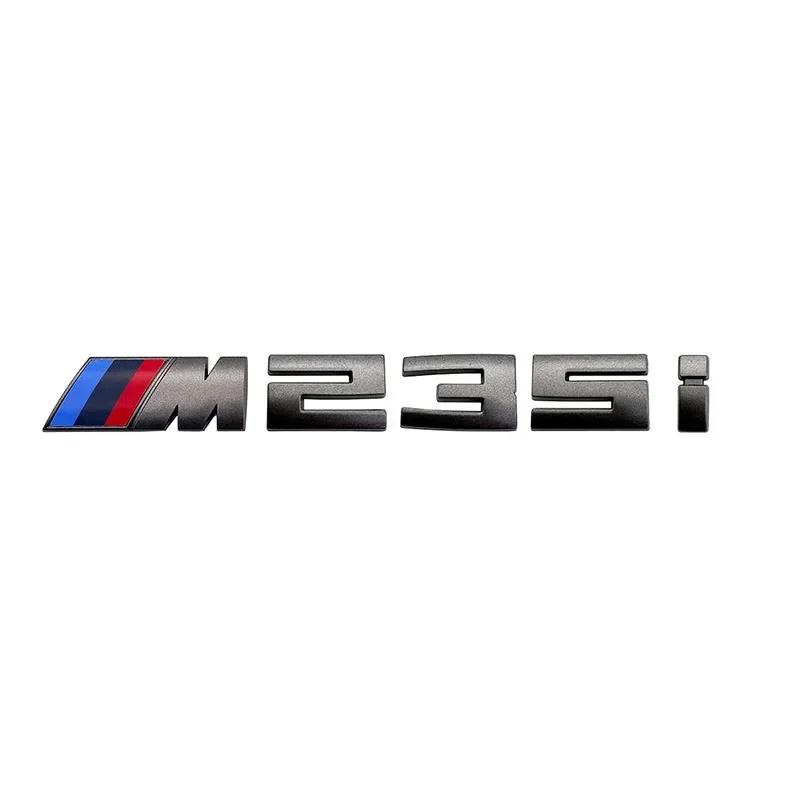 For BMW M 5.5cm Sticker M135I M240D M340I M550D M440D M135D M760LI M140D Modified Digital Displacement Standard ABS Rear Logo rvbf26