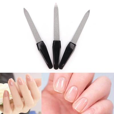 12.5Cm Stainless Steel Metal Nail Art File Manicure Pedicure Tool Nail Files