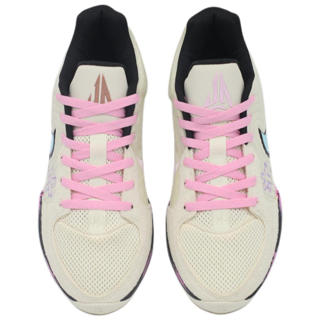 Nike Ja 2 Cushioning Abrasion Resistant Low top Basketball Shoes Unisex Beige Blue FD7327-100(Team205-)