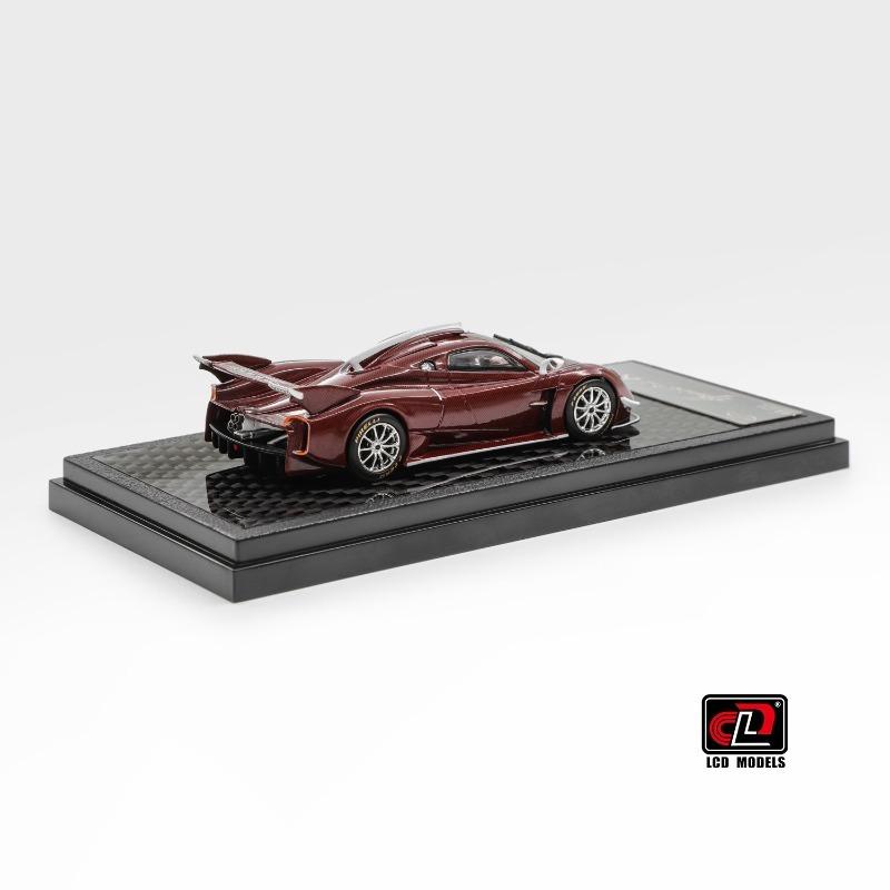 LCD 1:64 Pagani Huayra R alloy die-casting car model as a gift desktop ornament for boys