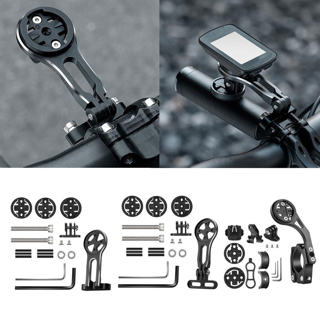 Aluminium Alloy Bicycles Computer Mount Cycling Computer Speedometer Mount Extension Bracket Bike Lights Bracket Adaptor