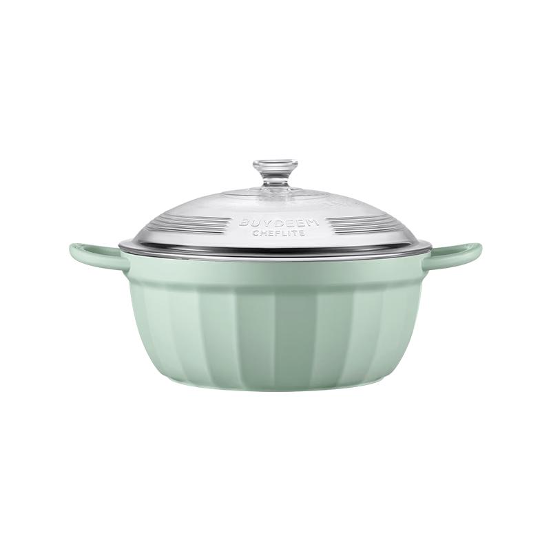 Buydeem 26cm Multi-functional Non-stick Soup Pot
