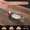 Rectangular 304 Stainless Steel Food Storage Container with Lid