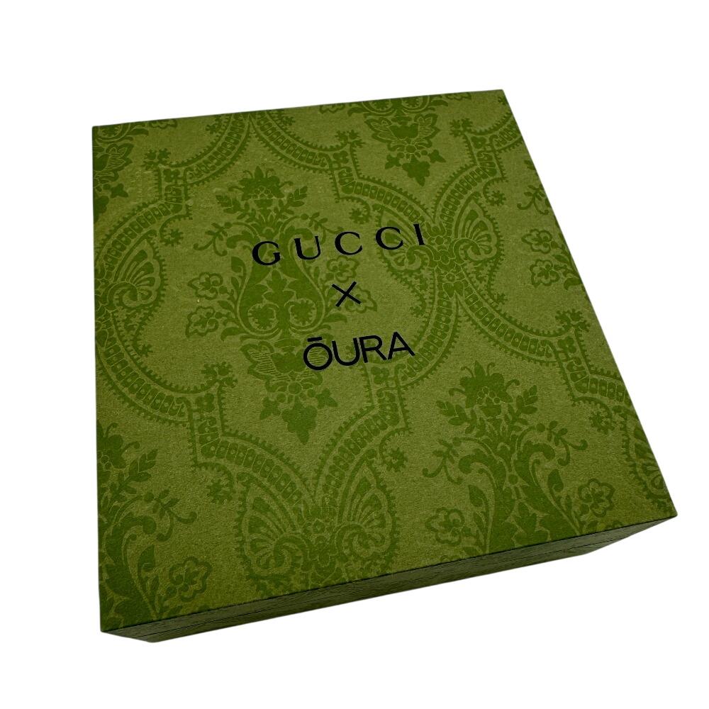 GUCCI Interlocking G titanium Aura Ring Ring black titanium Used