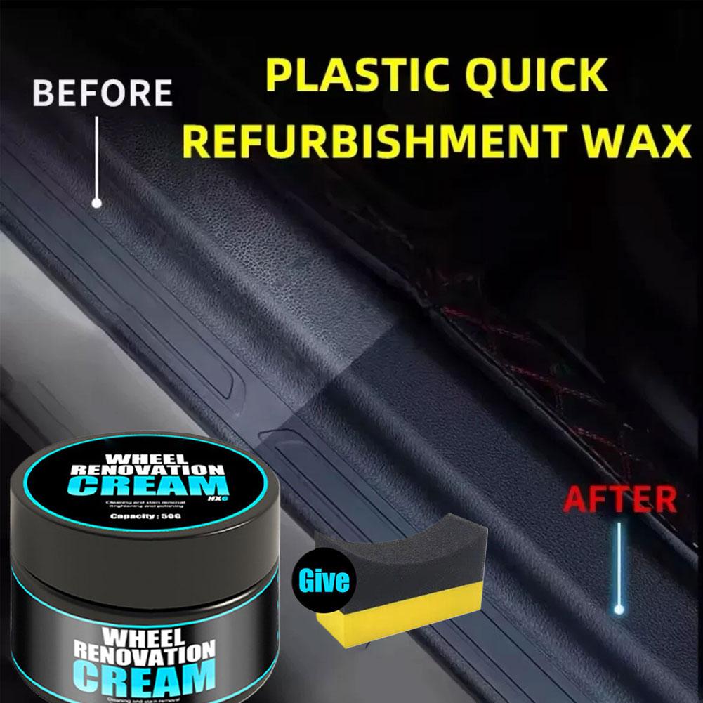 Tire Shine Paste Restores New Black Color Lasting Protection Of Car Rubber Parts Shine Paste Polishes Car Tires Shine Car Tires