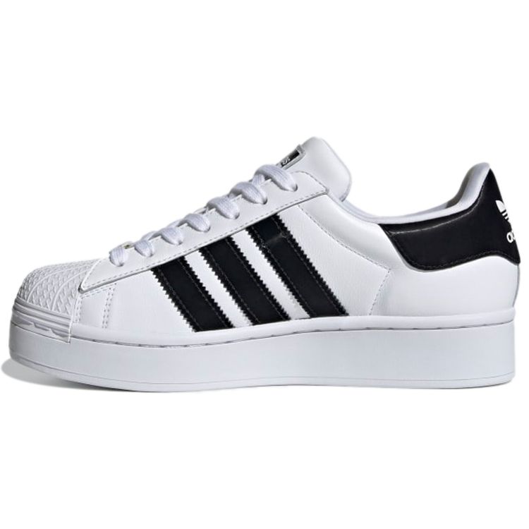 Adidas Originals Superstar Bold Casual Low-Top Sneakers Women Sneakers White Black FY0406