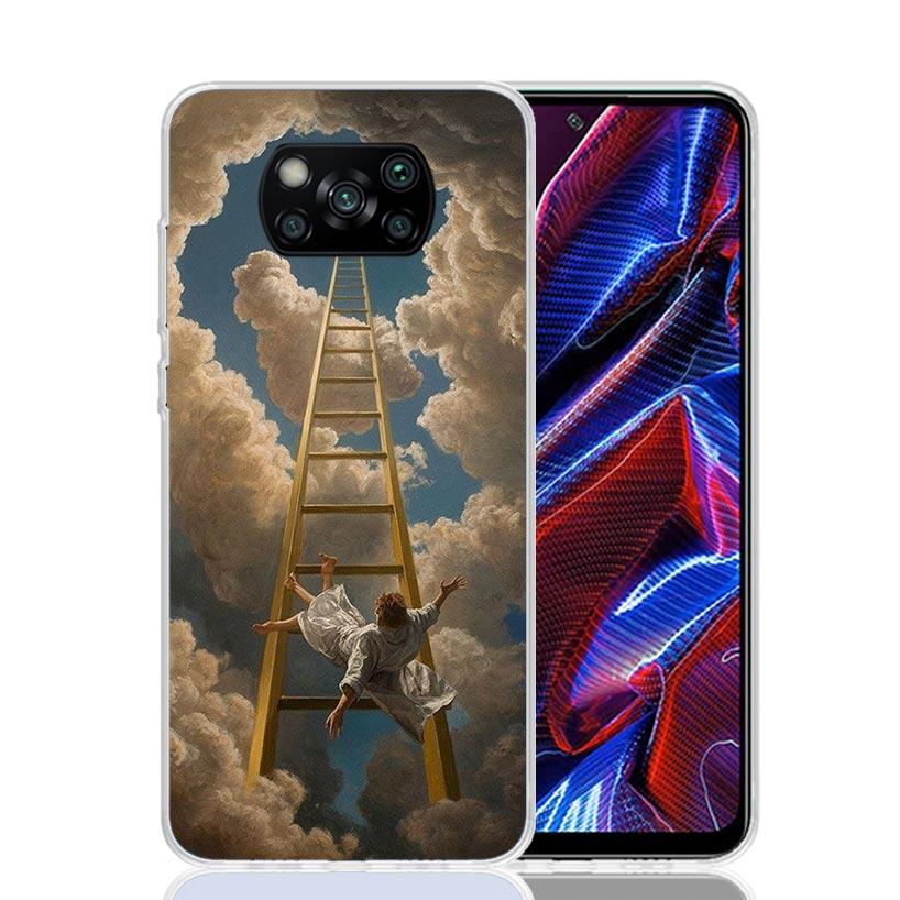 Rene Magritte Art Phone Case For Xiaomi Poco F7 Ultra X7 X6 Pro X5 Redmi 15 15C 13 13C 12 12C 10 10A 10C 9 9A 9C 9T Shell Poco X