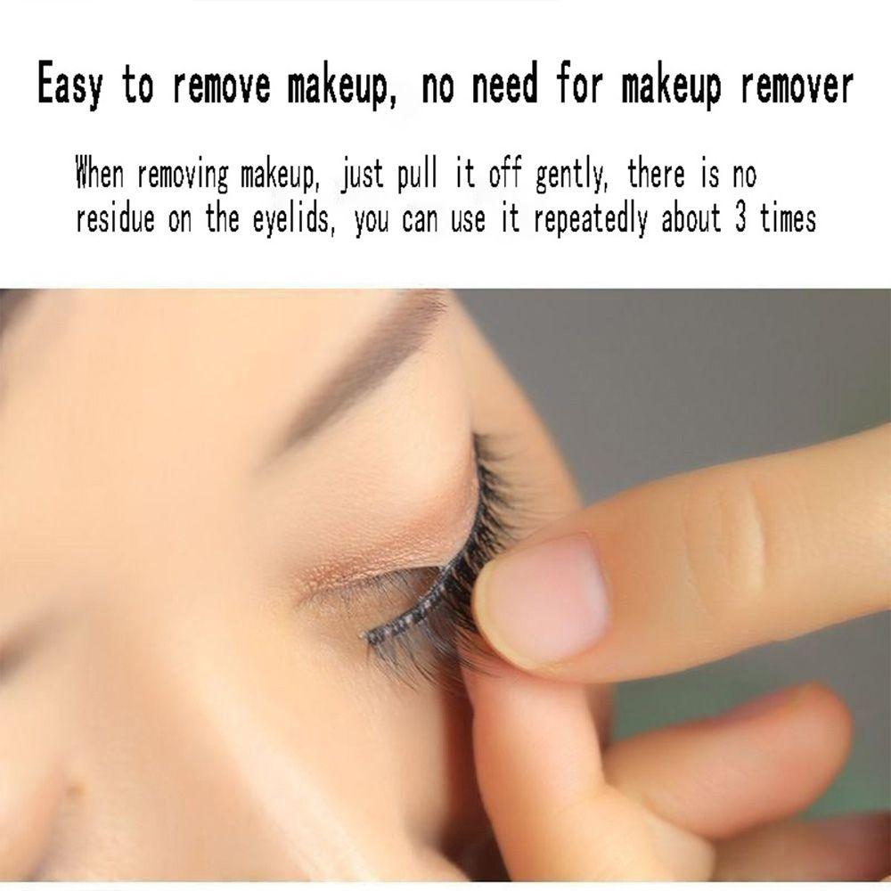 Makeup Tools False Eyelashes Strips Reusable Lash Strip Adhesive Tape Lashes Extension Tool