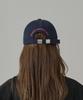 Seuteijial Volume Logo Washed Ball Cap [Navy]