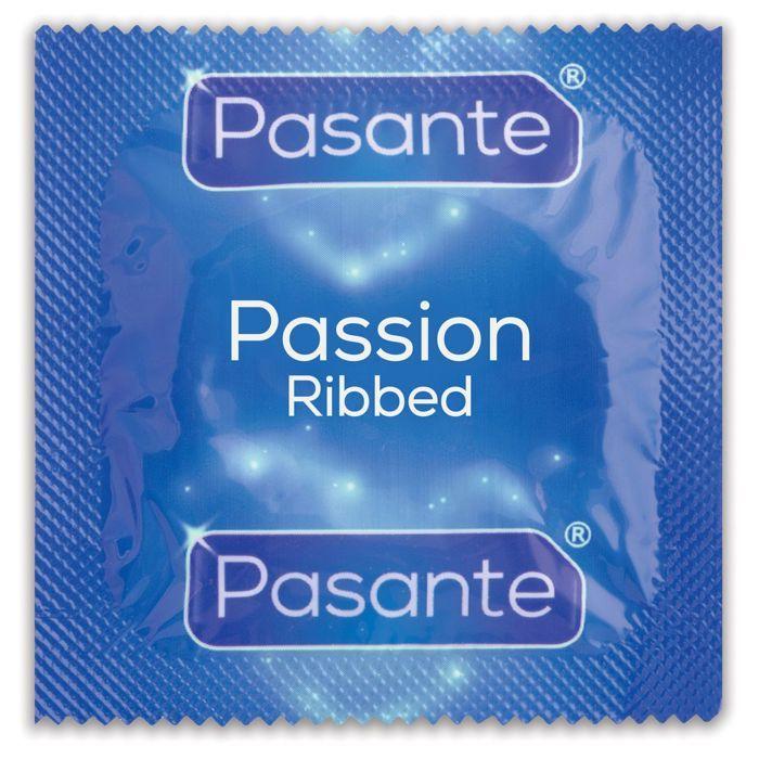 PRESERVATIF TEXTURE Préservatifs nervurés PASSION x12 Pasante
