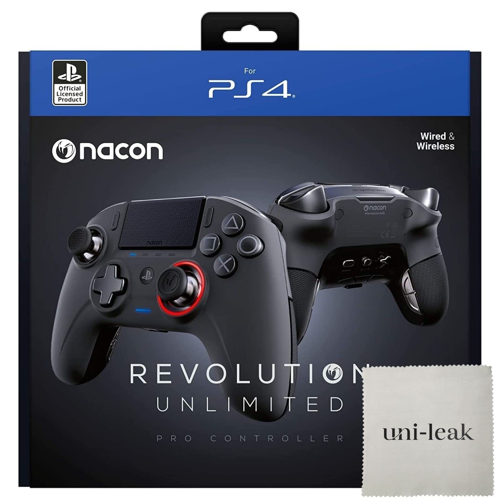 

manual NACON Revolution Unlimited Controller Pro Revolution Unlimited Pro Compatible 311608 [Japanese included] Wired/Wireless [Product]