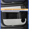 Leopard Titanium 7 Car Door Kick Mats - Anti-scratch Leather Protection Stickers for Interior Modification
