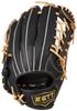ZETT Soft Baseball Glove (Glove) Fine Play All Round Black X Pastel Brown for Right Throwing BRGB35370Z