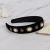 Maia Velvet Antique Pearl Hairband Maiahb153