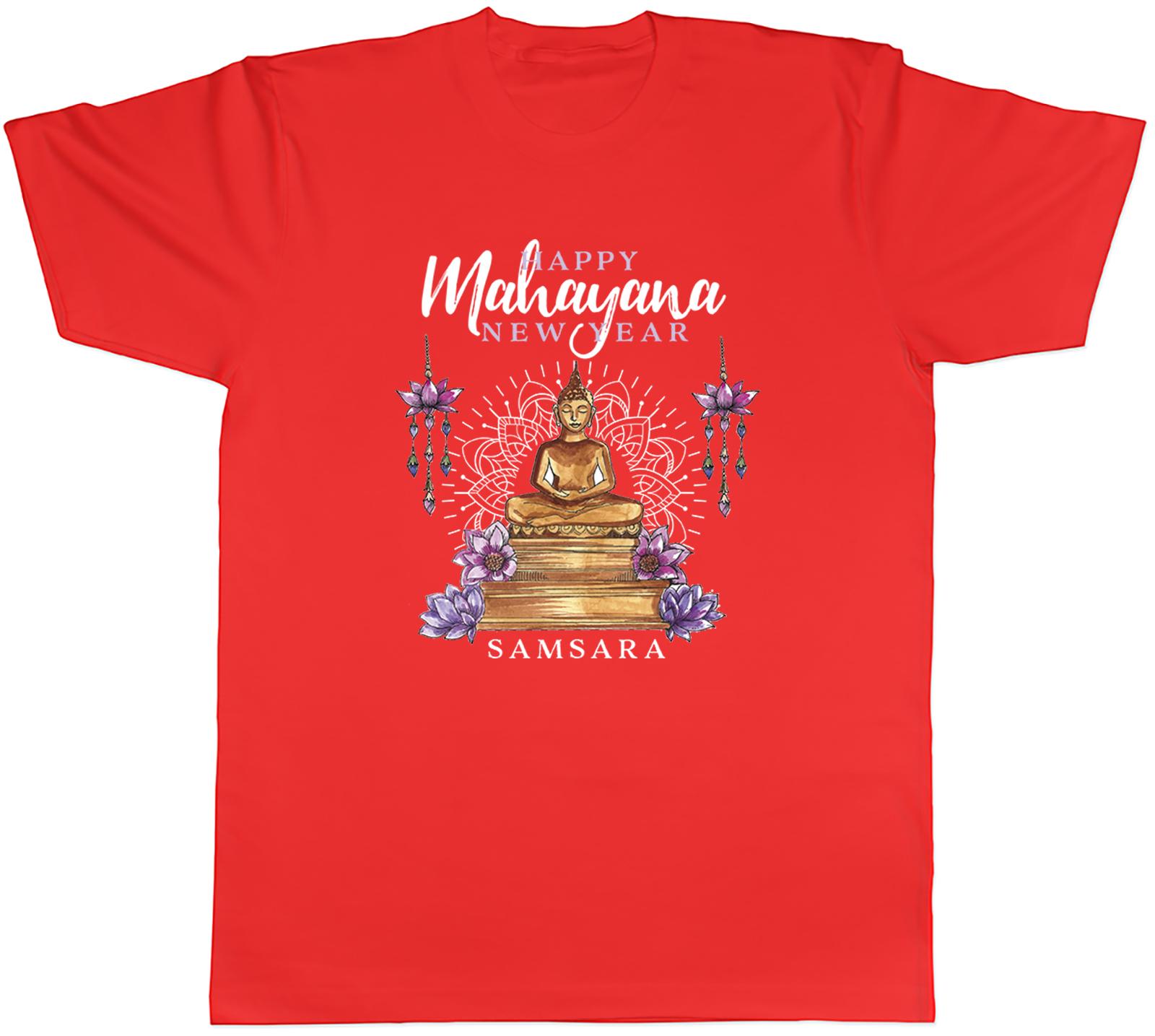 Personalised Buddha Buddhist Festival Unisexs TShirt Happy Mahayana New Year Tee S