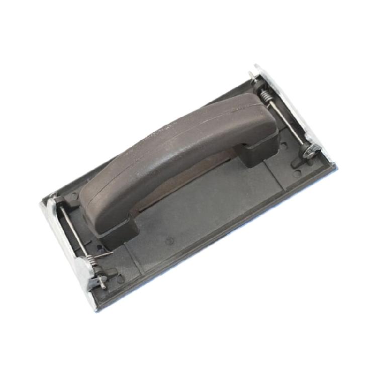 

Manual Grinder Sandpaper Holder With Tool Free Paper Switching And Slip Resistant Base For Model Making Smooth Finishing