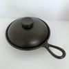 Fried Egg Pan with and Direct Heat Made in Japan Lid, Ceramic, Black, Microwave, Oven, Safe,