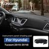 For Hyundai Tucson 2015 2016 2017 2018 Car Dashboard Cover Premium Flannel Mat Avoid Light Pad Anti-UV Case Carpet