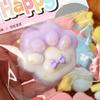 Taba Squishy Toy Mochi Squeeze Cake Toy Cute Cat Foot Antistress Stress Relief Fidget Toy For Adult Kid Slow Rebound Sensory Toy