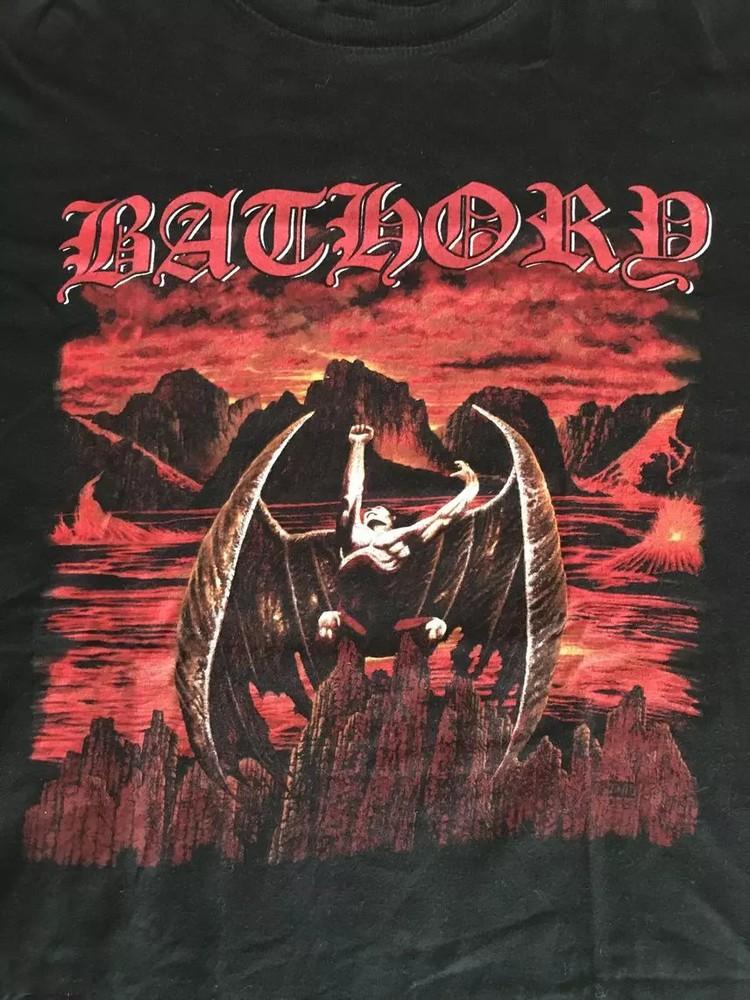 Rare Collection Bathory Band Tour Cotton Gift For Fan Unisex Shirt Unisex T-Shirt M