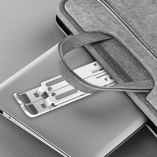 Laptop Holder Foldable Heat Dissipation Portable Non-slip Convenient Notebook Desk Stand for Home