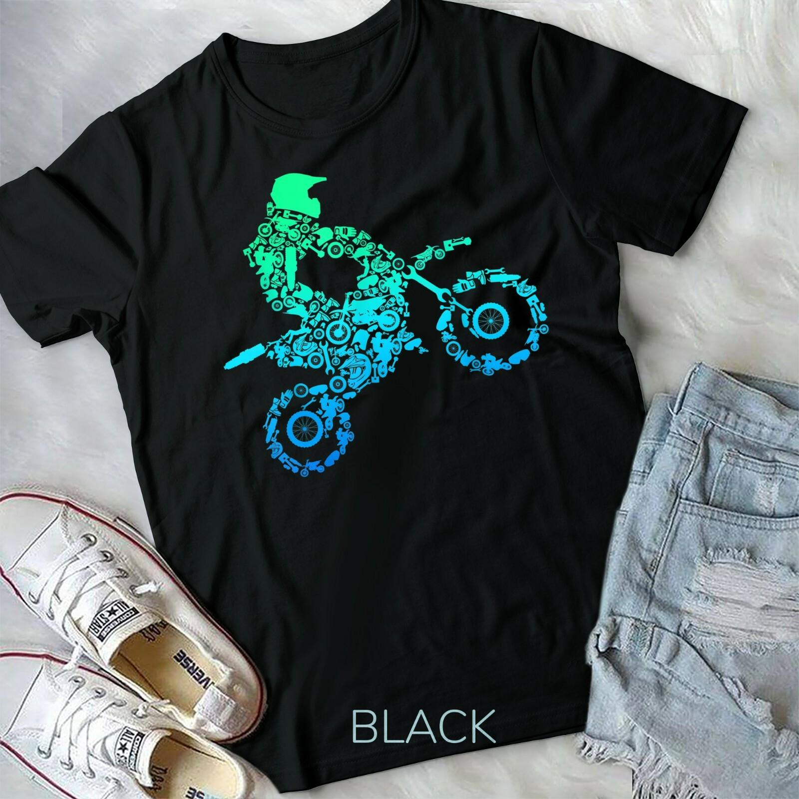 Dirt Bike Rider Motocross Enduro Dirt Biking Gift Unisex Youth T-shirt S