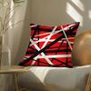V-Van H-Halen Rock Cushion Cover Soft Short Plush Pillow Cover Smooth Cozy Texture Aesthetic Cushion Case Home Decor