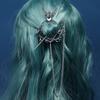 Beautiful Crescent Branch Gothic Hair Stick Antiqued Retro Pentagram Hairpin  for Women