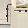 Gate Latch For Wooden Fence 12 Inch Hinges Bar Gate Ground Latch For Pool Trailer Farm Child Boat Garden