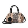 Eine neue Schlangenleder-Muster einfache Crossbody-Schultertasche große Kapazität modische PU-Damenhandtasche
