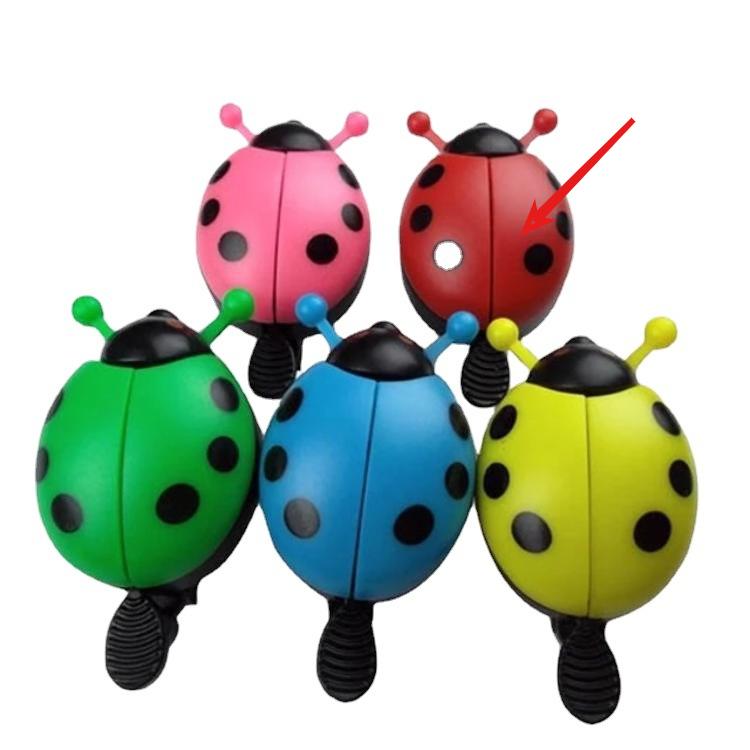 1pcs Bicycle Bell Animal Ladybug Cycling Accessories Warning Ring MTB Handlebar Bells ABS Plastic Bike Trumpet