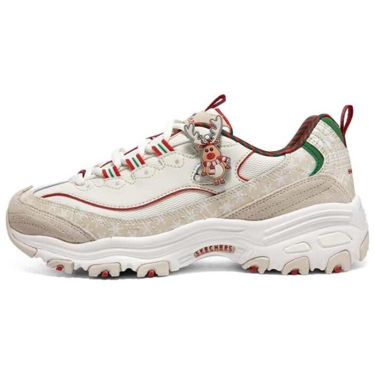 (WMNS) Skechers D Lites 1.0 Christmas Edition - Natural Multicolor Women s 150037-NTMT EU 36
