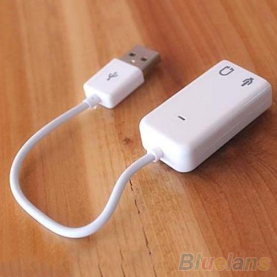 

Внешний USB 2.0 3D виртуальный 7.1-канальный адаптер звуковой карты для настольного ПК