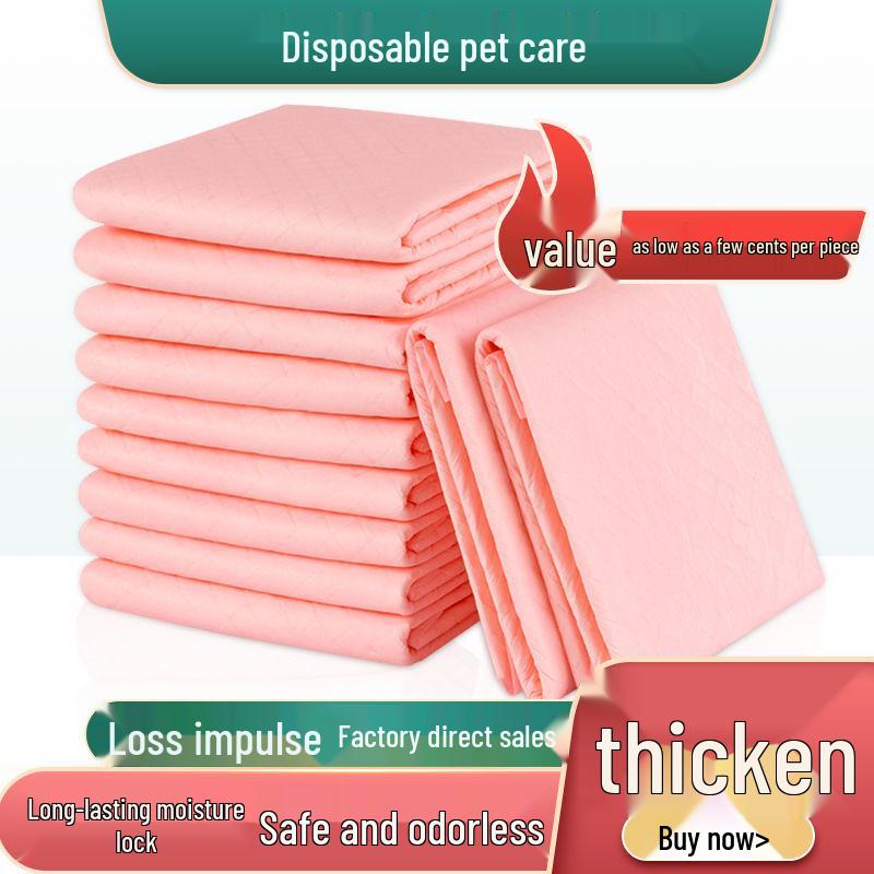 Dog Pee Pad: Thickened, Deodorizing, Disposable Diaper for Puppies