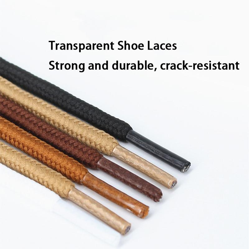 1Pair New Outdoor Hiking Shoelace Classic Durable Round Shoelaces High-Quality Shoelaces for Sneakers and Basketball Shoes