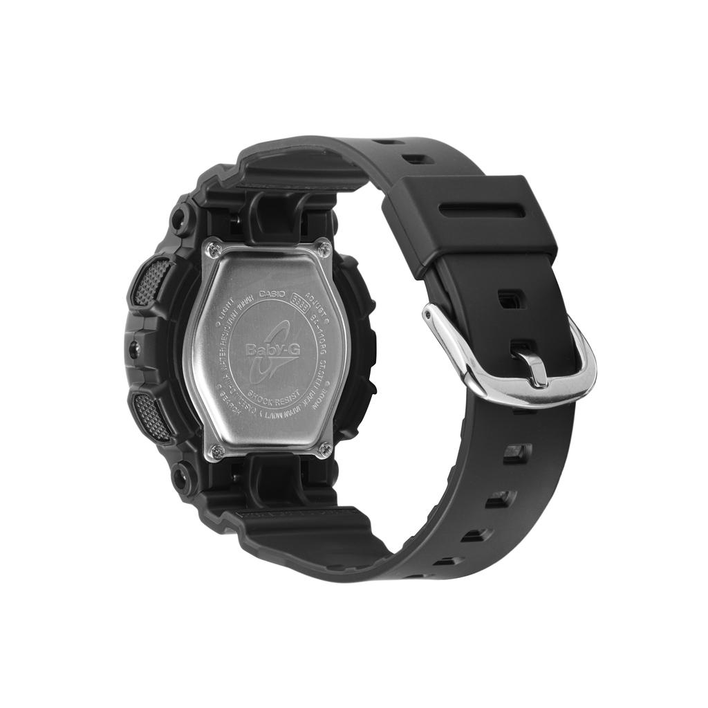 Casio Baby-G Series Led Waterproof Quartz Watch Resin Strap Women watches Black BA-110XRG-1AJF