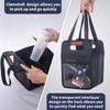 Reusable Drink Cup Carrier, Foldable Tote Bag With Handles for Daily Commute Car Picnic Cruise Party Grocery Outdoor Travel