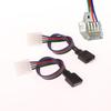 1/5Pcs 4 Conductor Connector For Rgbw Led Strips 16.5Cm Rgb 4 Pin Led Strip Light Connectors Strip To Power Adapter