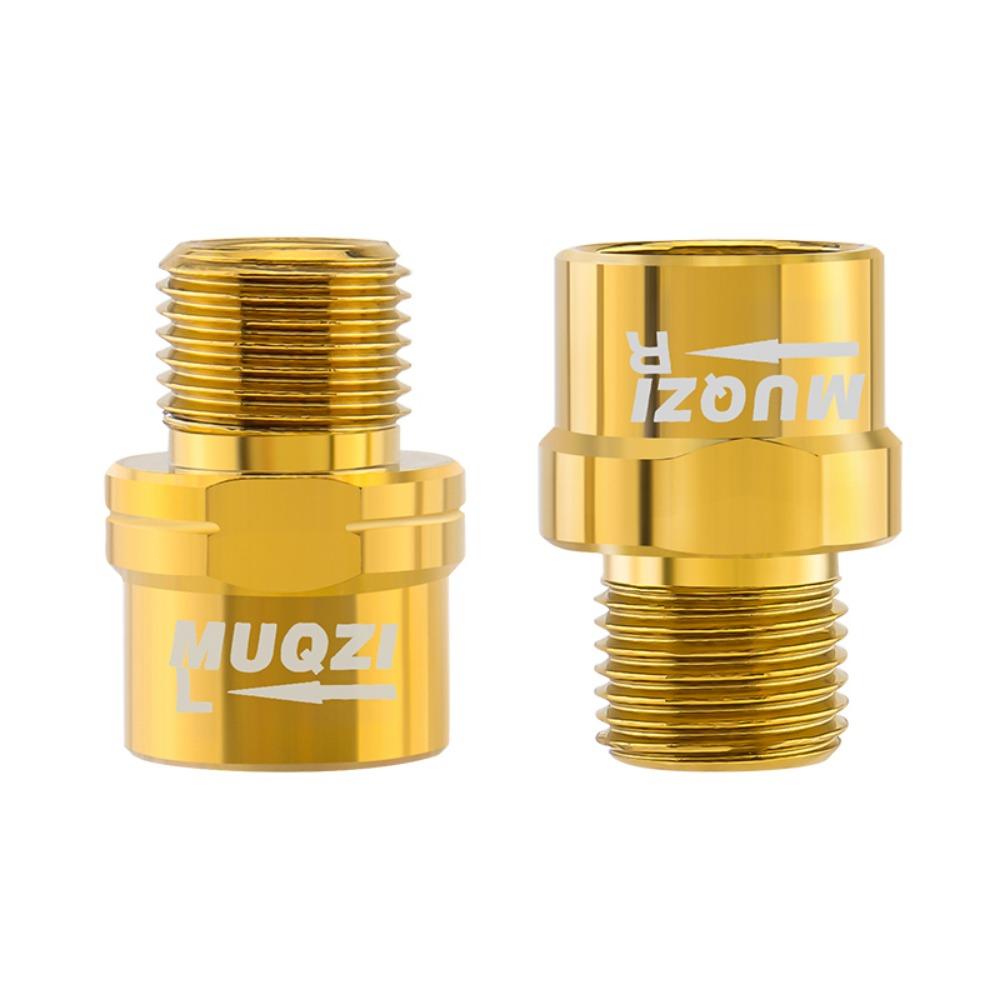 1 pár prodlužovačů pedálů ze slitiny 9/16 Odolné prodlužovače os pedálů jízdního kola Stabilní adaptéry pro pedály jízdního kola 16MM Šroub Silniční kolo