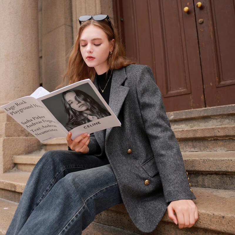 Sancai 2025 Winter Mid-Length Goose Down Coat