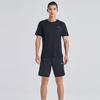 Saucony Color Block Crew Neck Pullover Short Sleeve T-Shirt Men Tops Black SC2220018-1