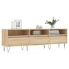 VidaXL Meuble TV chêne sonoma 150x30x44,5 cm bois d'ingénierie 831279